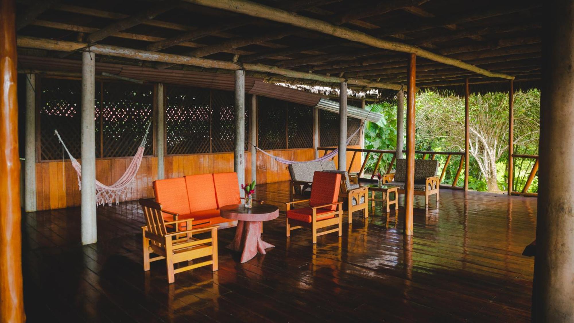 Tambopata Tres Chimbadas Lake Lodge מראה חיצוני תמונה